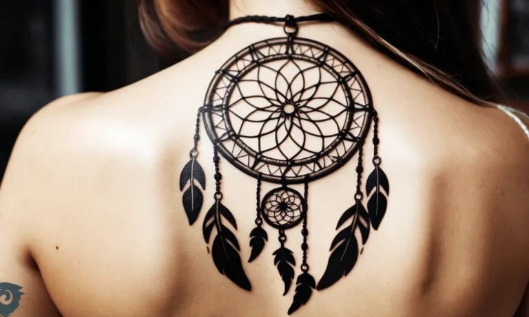 Moon Dream Catcher Tattoo Meaning: A Comprehensive Guide