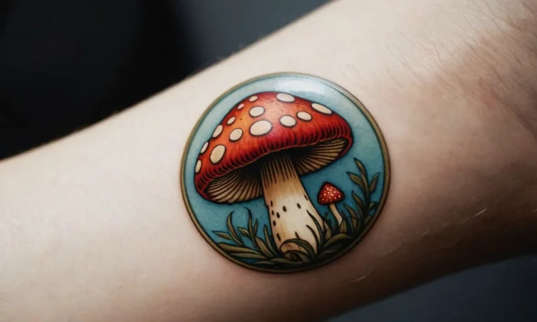 Mushroom Tattoo Meaning: Exploring The Symbolism And Significance