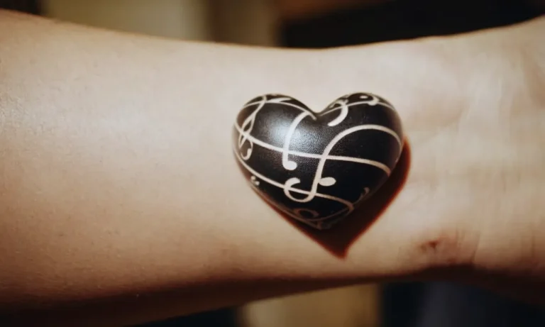 Music Note Heart Tattoo Meaning: A Comprehensive Guide