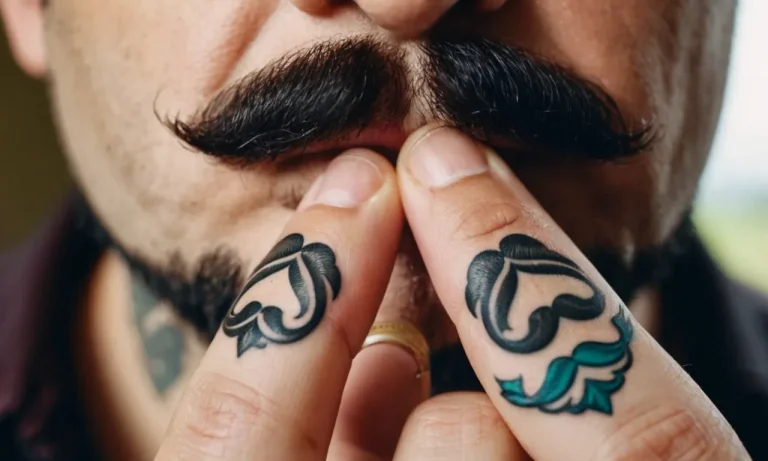 Mustache Tattoo Meaning: Exploring The Symbolism And Significance