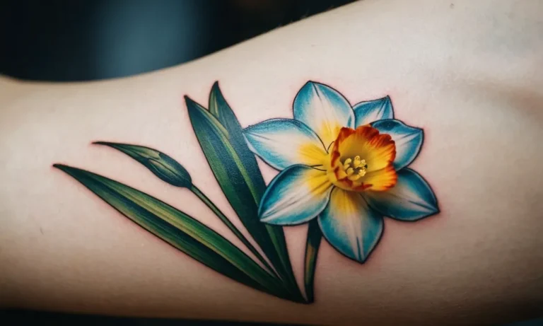 Narcissus Flower Tattoo Meaning: A Comprehensive Guide