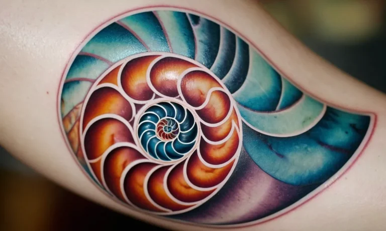 Nautilus Tattoo Meaning: Exploring The Symbolism Behind This Captivating Design