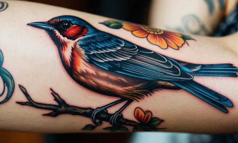 Nightingale Tattoo Meaning: Exploring The Symbolism Behind This Captivating Bird Design