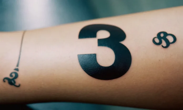 Number 3 Tattoo Meaning: Uncovering The Symbolism Behind This Enigmatic Design