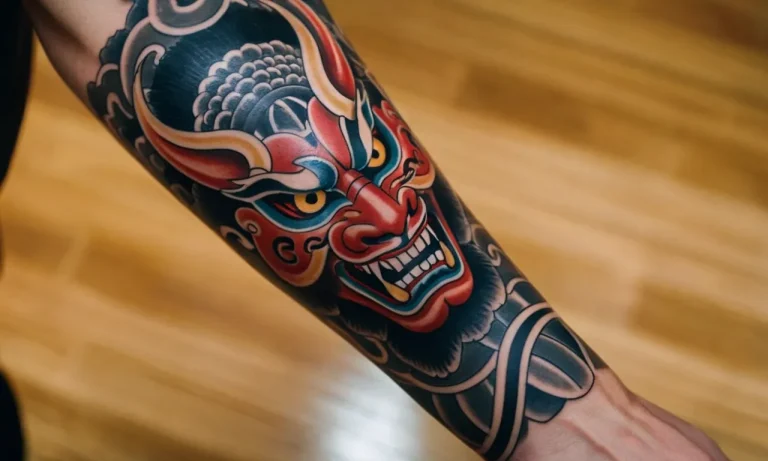 Oni Mask Meaning Tattoo: Exploring The Symbolism And Cultural Significance