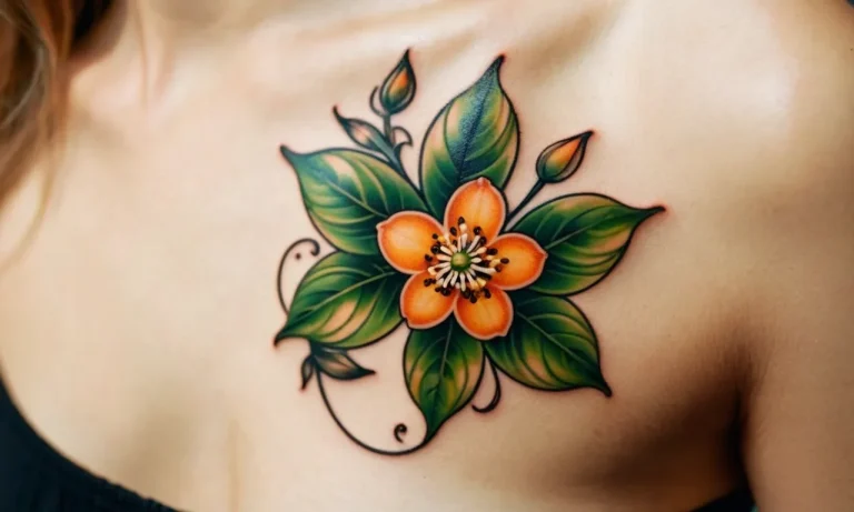 Orange Blossom Tattoo Meaning: A Comprehensive Guide