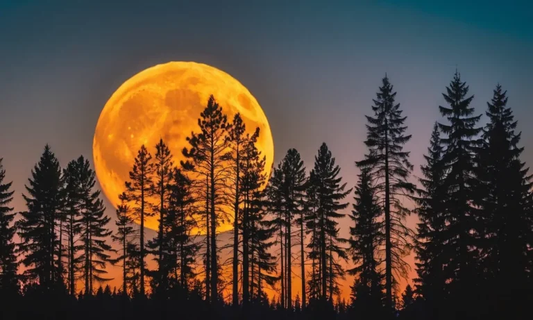 The Mystical Meaning Of An Orange Moon: Unraveling The Celestial Phenomenon