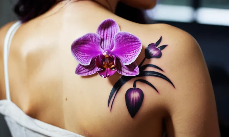 Orchid Tattoo Meaning: Unveiling The Symbolism Behind This Captivating Floral Design