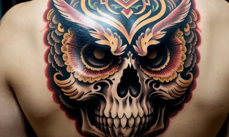 Unveiling The Profound Symbolism Of Owl And Skull Tattoos