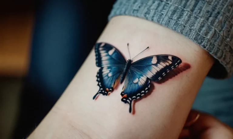 Unveiling The Profound Meaning Behind Pain Strength Butterfly Tattoos