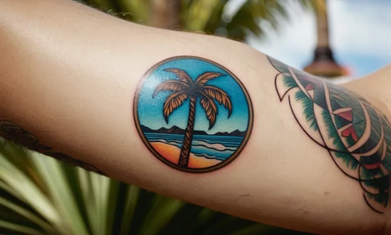 Unveiling The Profound Symbolism Of Palm Tree Tattoos