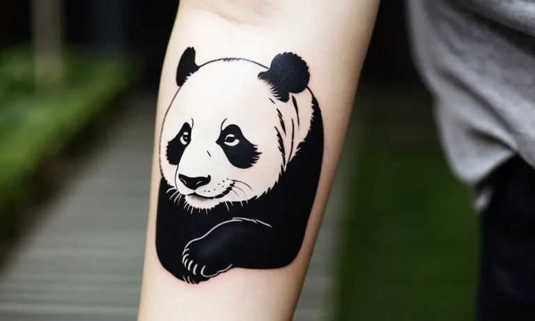 Panda Tattoo Meaning: Exploring The Symbolism Behind This Adorable Ink