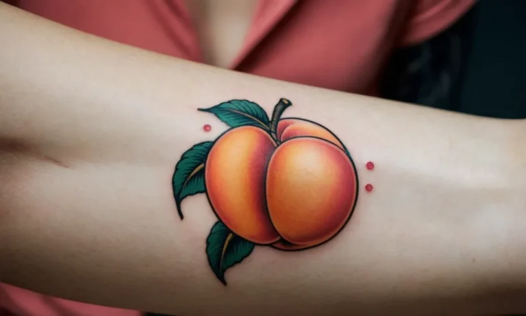 Peach Tattoo Meaning: Exploring The Symbolism And Significance