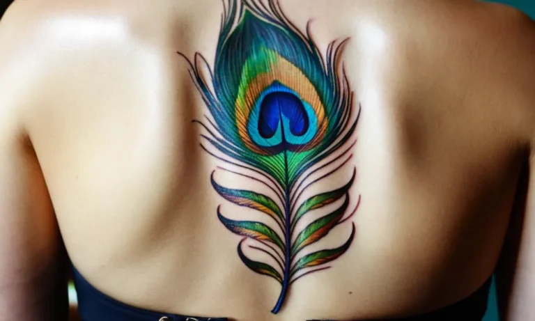 Peacock Tattoo Meaning: Unveiling The Symbolism Behind This Majestic Design
