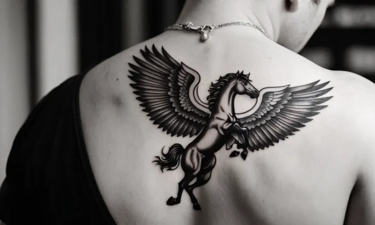 Pegasus Tattoo Meaning: Exploring The Symbolism And Significance