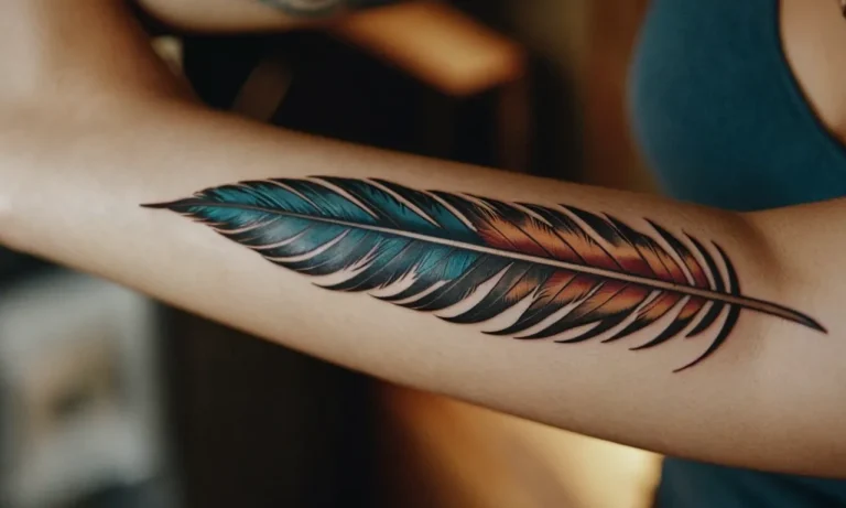 Pheasant Feather Tattoo Meaning: A Comprehensive Guide