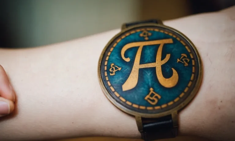 Pi Tattoo Meaning: Exploring The Symbolism Behind This Enigmatic Design