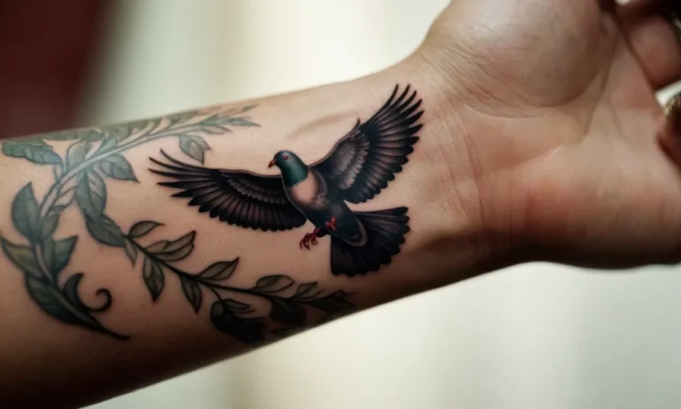 Pigeon Tattoo Meaning: Exploring The Symbolism And Significance