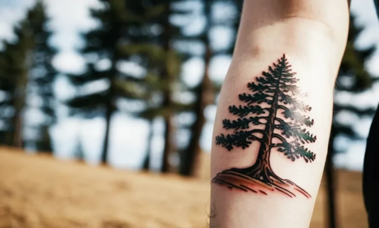 Pine Tree Tattoo Meaning: Exploring The Symbolism And Significance