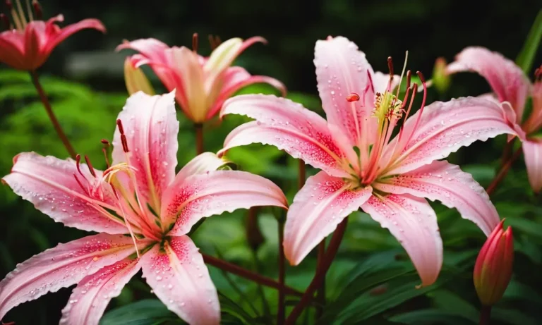 The Captivating Meaning Of The Pink Spider Lily