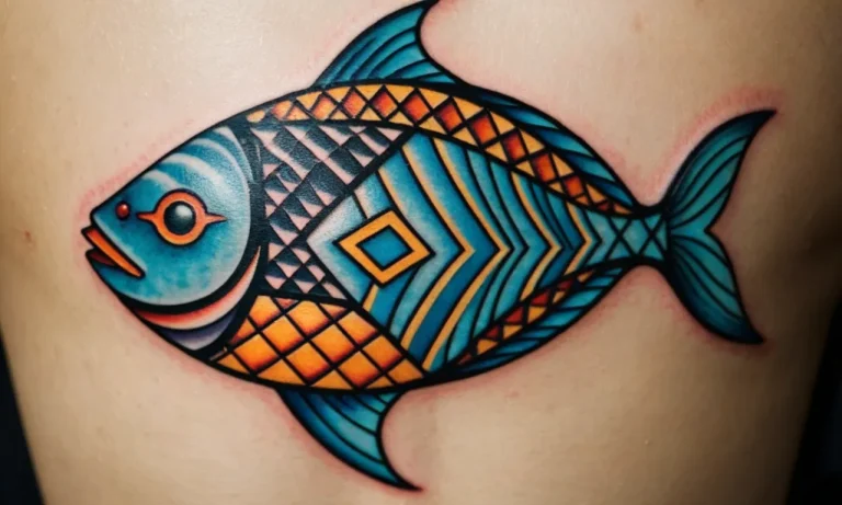 Pisces Geometric Tattoo Meaning: A Comprehensive Guide