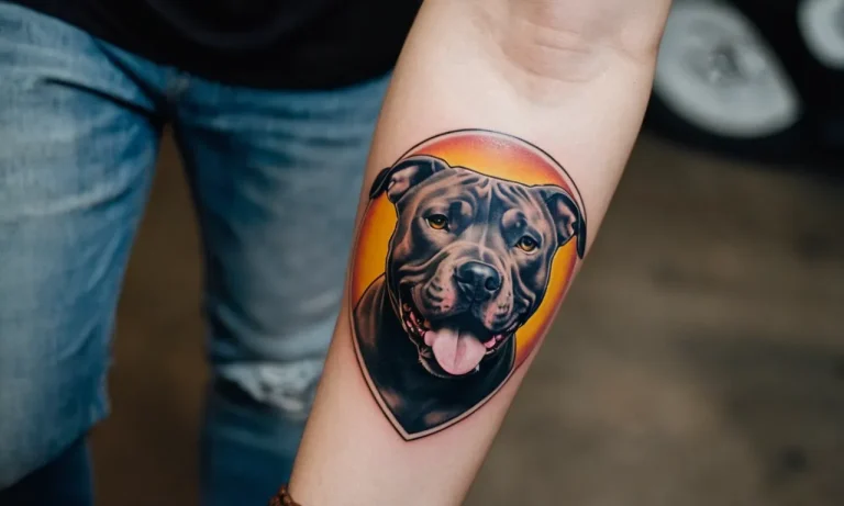 Pitbull Tattoo Meaning: Exploring The Symbolism Behind This Iconic Breed