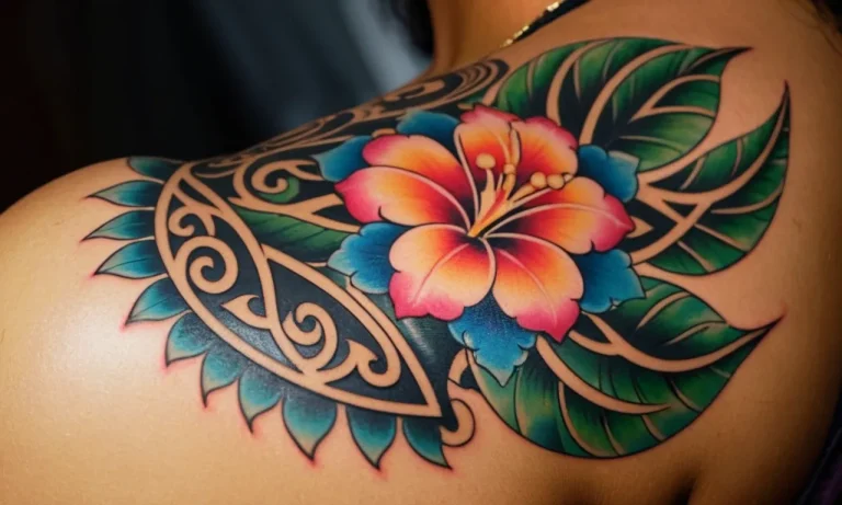 Polynesian Flower Tattoo Meaning: Exploring The Symbolism And Cultural Significance
