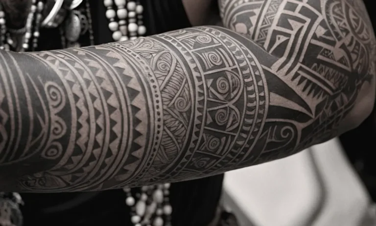 Polynesian Tattoos: Exploring The Meanings Of Strength And Courage