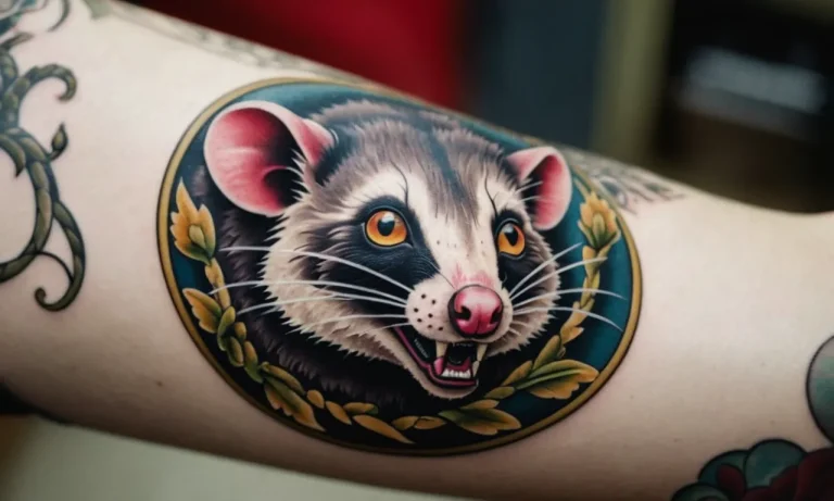 Possum Tattoo Meaning: Exploring The Symbolism And Significance
