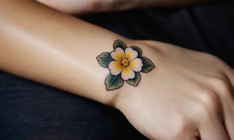 Primrose Tattoo Meaning: Exploring The Symbolism Behind This Delicate Flower