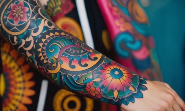 Psychedelic Tattoos With Meaning: A Comprehensive Guide
