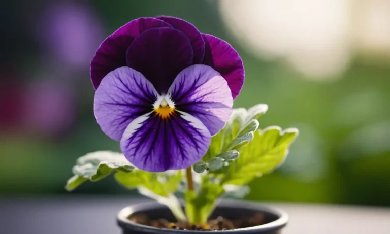 Purple Pansy Flower Meaning: Exploring The Symbolism And Significance