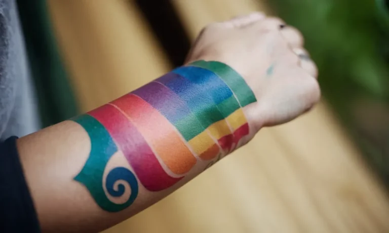 The Captivating Meaning Behind Rainbow Tattoos