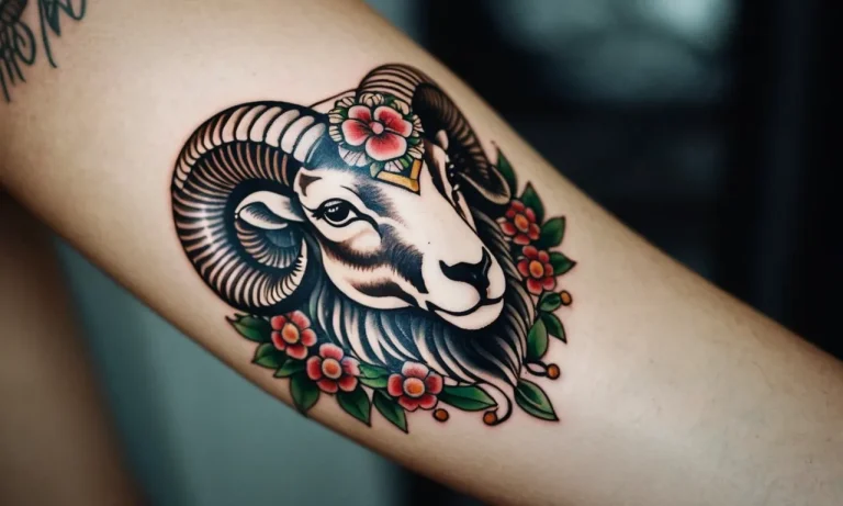 Ram Tattoo Meaning: Exploring The Symbolism And Significance