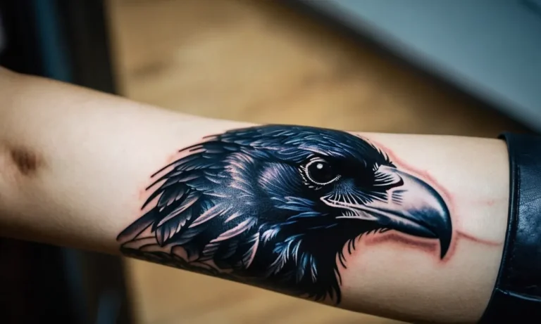 Raven Tattoo Meaning: Exploring The Symbolism And Significance