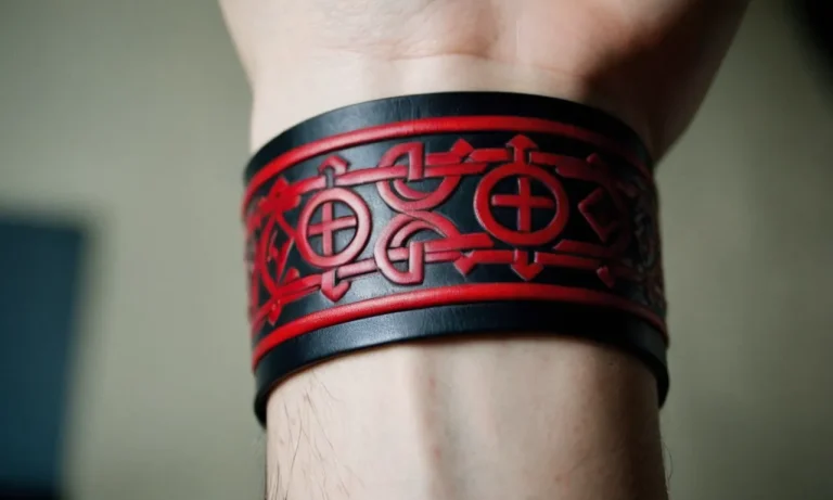 Red Armband Tattoo Meaning: Exploring The Symbolism And Significance