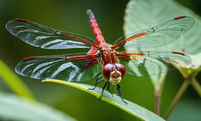 Red Dragonfly Meaning: Unveiling The Symbolism Behind This Captivating Creature