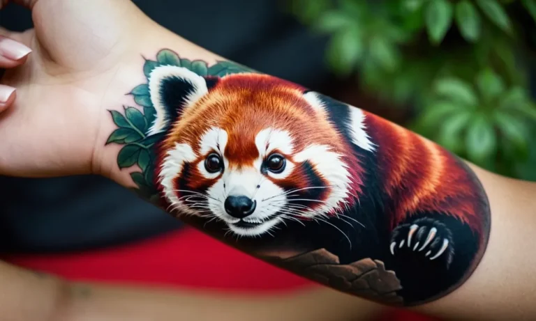 Red Panda Tattoo Meaning: Exploring The Symbolism Behind This Unique Design