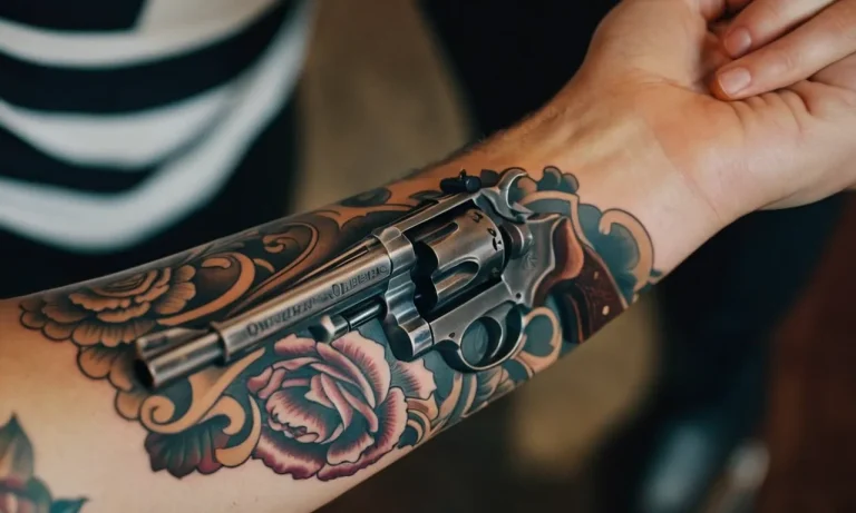Revolver Tattoo Meaning: Exploring The Symbolism Behind This Iconic Design
