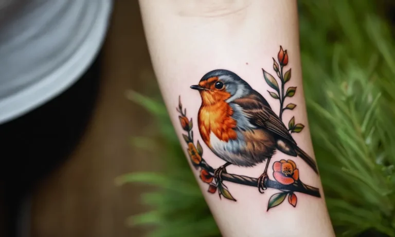 Robin Tattoo Meaning: Exploring The Symbolism Behind This Beloved Bird
