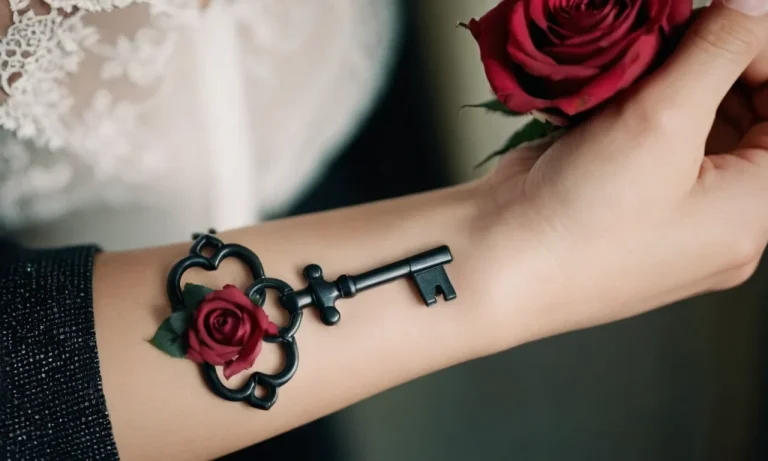 Rose And Key Tattoo Meaning: Unlocking The Symbolism Behind This Captivating Design