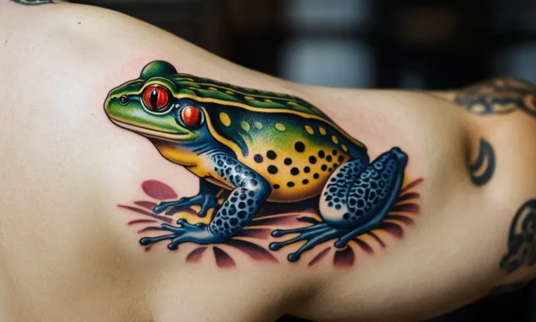 Samurai Frog Tattoo Meaning: Exploring The Symbolism Behind This Unique Design