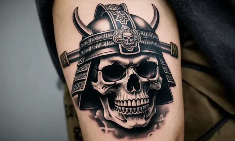 Samurai Skull Tattoo Meaning: Exploring The Symbolism Behind This Iconic Design