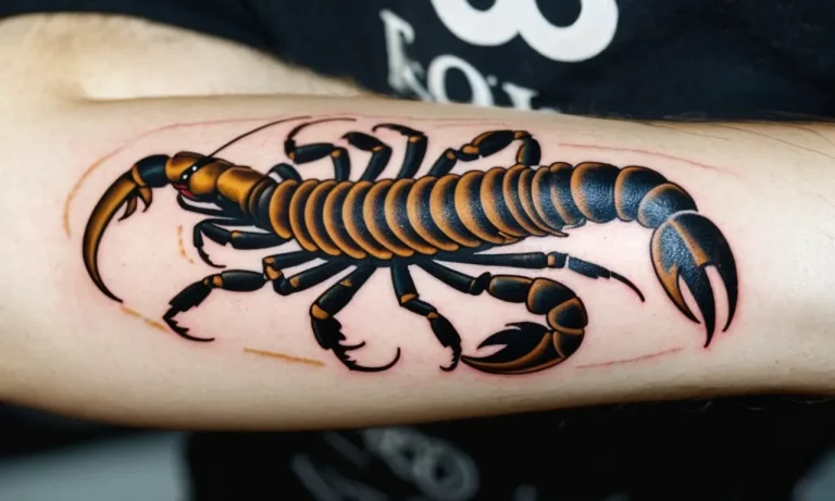 Scorpion Tattoo Meaning: Unveiling The Symbolism Behind This Enigmatic Design