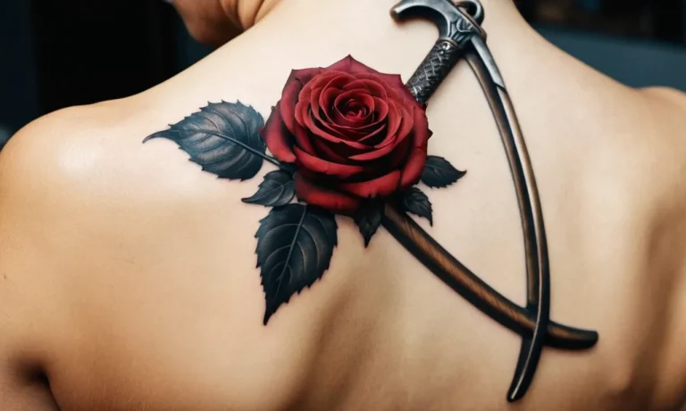 Scythe And Rose Tattoo Meaning: A Comprehensive Guide