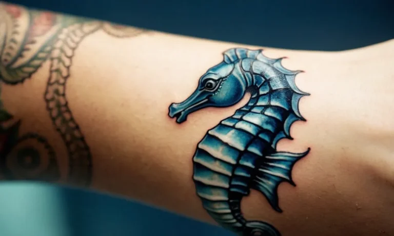 Seahorse Tattoo Meaning: Exploring The Symbolism And Significance