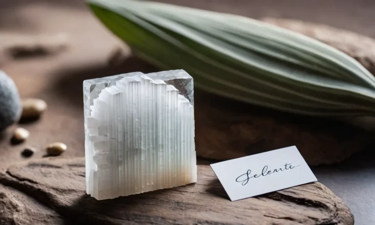 Selenite Meaning Card: Unveiling The Mystical Properties Of This Powerful Crystal