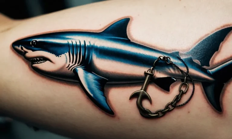 Shark And Anchor Tattoo Meaning: Exploring The Symbolism Behind This Iconic Design