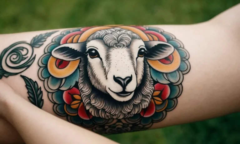 Unveiling The Profound Symbolism Of Sheep Tattoos: A Comprehensive Guide