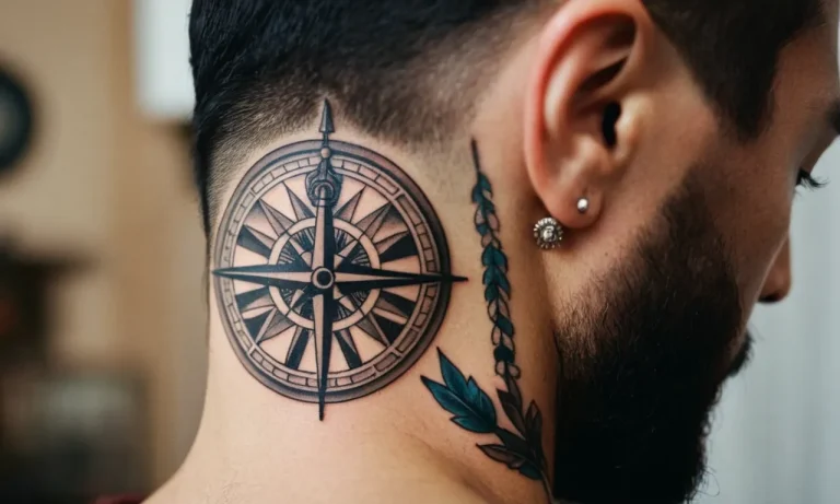 Side Neck Tattoos For Men: Meanings And Designs